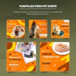 Plantillas Pet Shops
